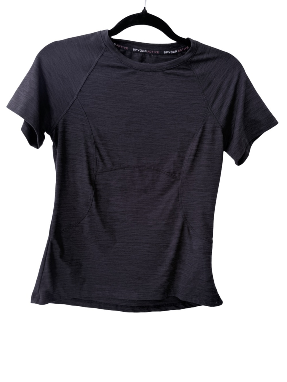 SPYDER Active Short Sleeve Crew Tee - Black
